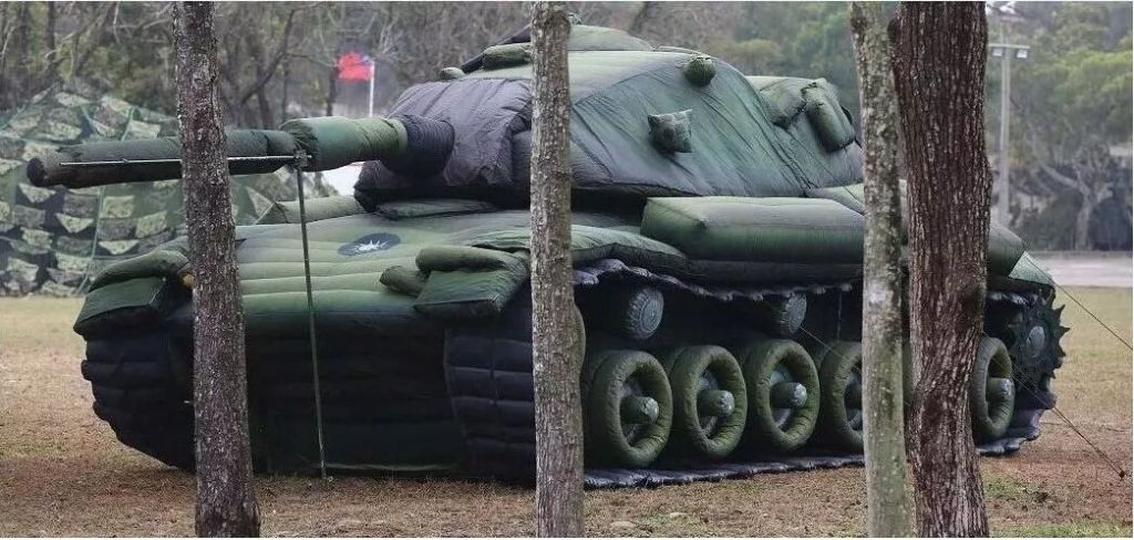 桦甸军用充气坦克
